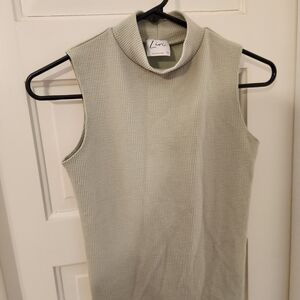 Olivia Rae Sage Green Ribbed Tank Top